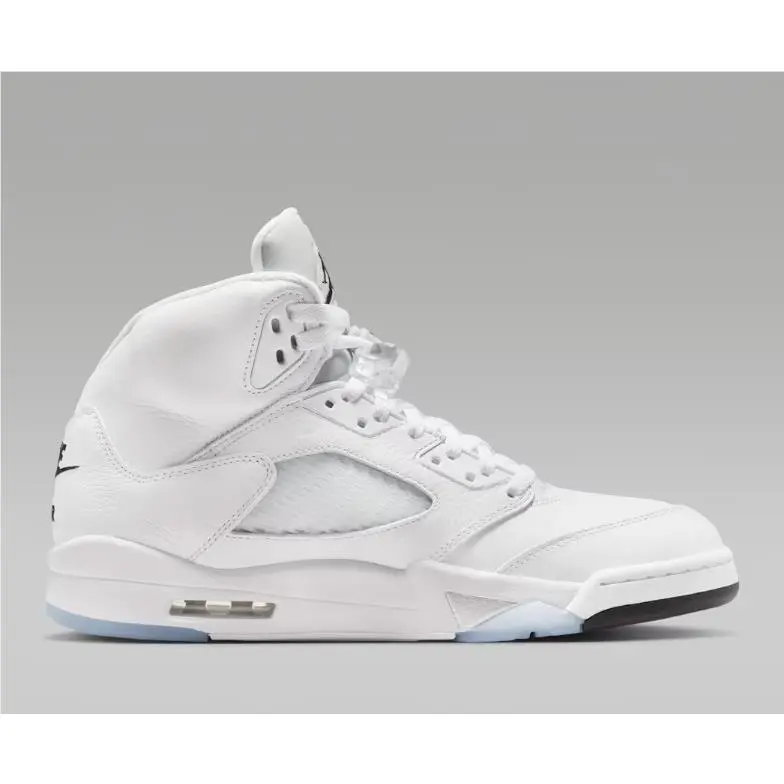 Nike shoes - Air Jordan Retro - Air Retro - HQ7978-103 - WHITE / METALLIC SILVER / BLACK 5