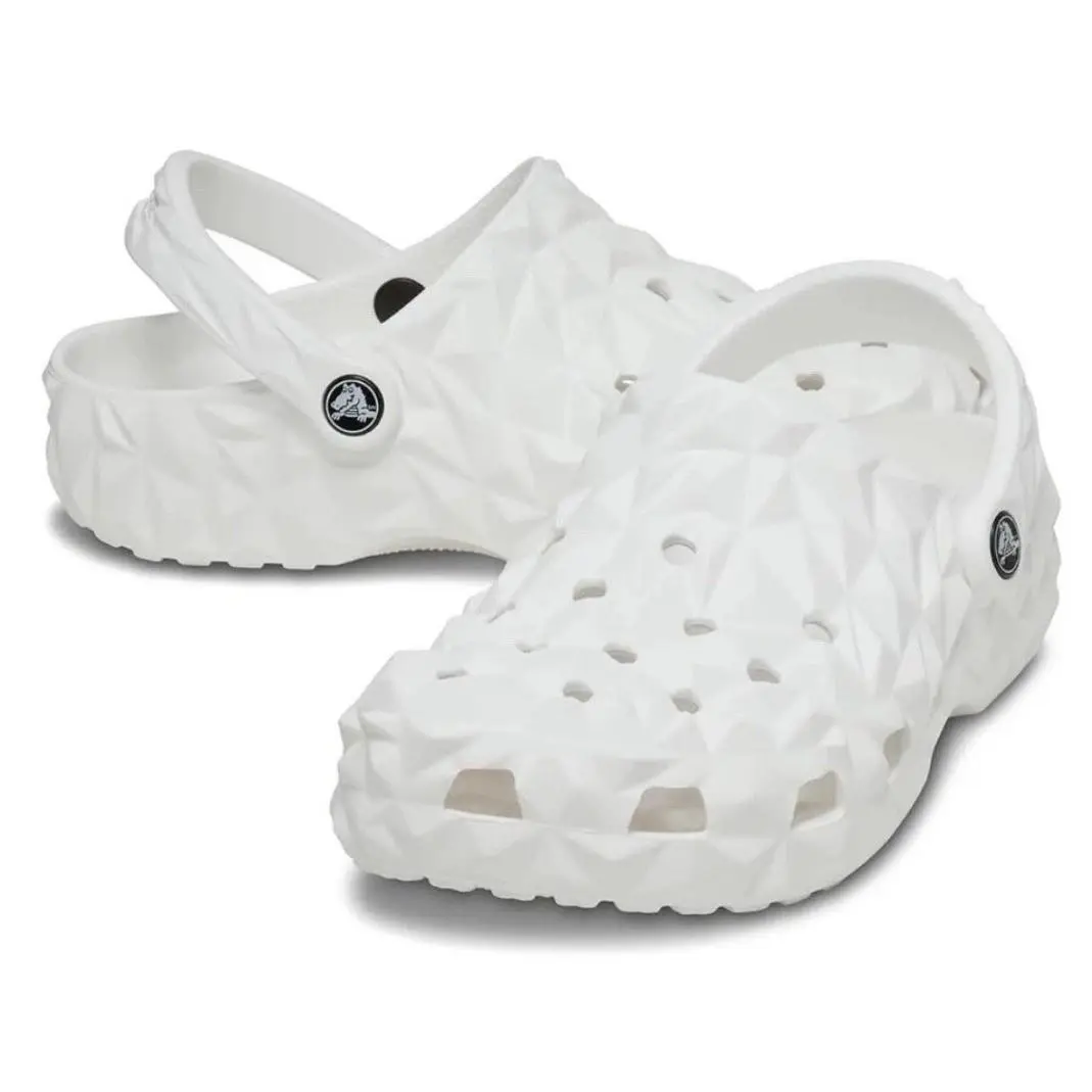 Crocs shoes - Crocs Classic Geometric Clog - Classic Geometric Clog - White 0