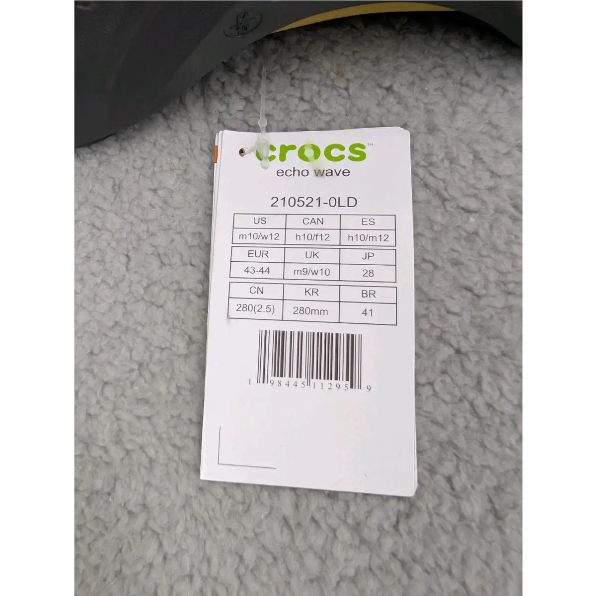 Crocs shoes - Crocs Echo Wave - Echo Wave - Black 5