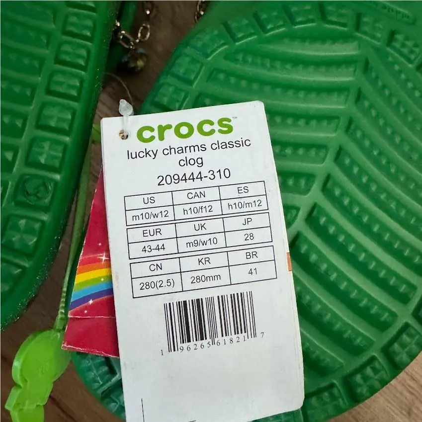 Crocs shoes - CROCS Lucky - Lucky - 209444-310 - Green (UPC: 196265618217) 3