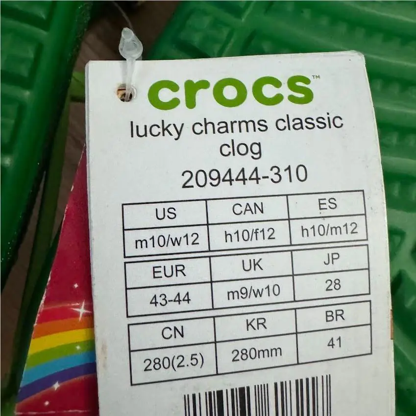 Crocs shoes - CROCS Lucky - Lucky - 209444-310 - Green (UPC: 196265618217) 4