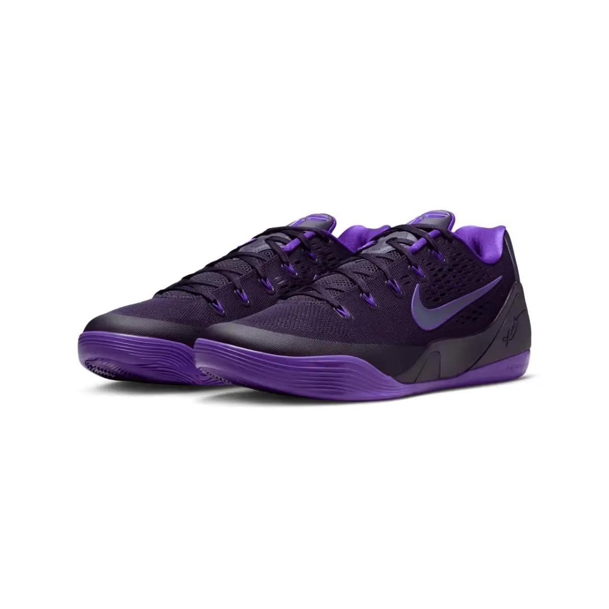 Nike Kobe 9 EM Low Protro Purple Dynasty Size 9.5 IH1401-500 + Discount