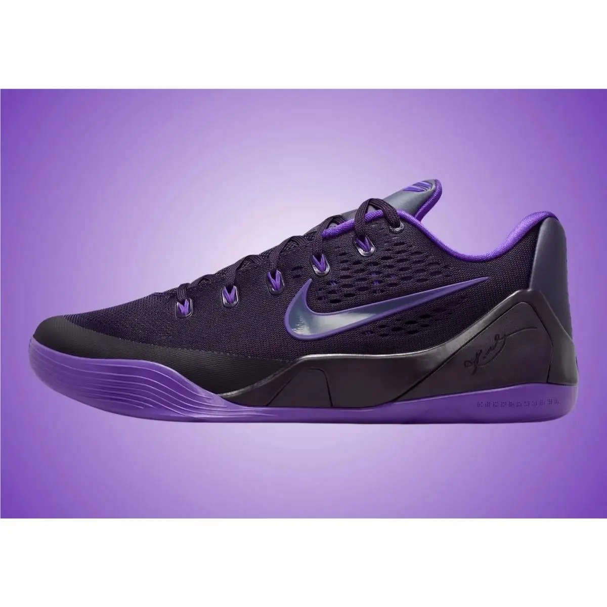 Nike shoes - Nike Kobe 9 - Kobe - IH1401-500 - Purple, Manufacturer: Purple Dynasty/Fierce Purple/Sanded Purple 2