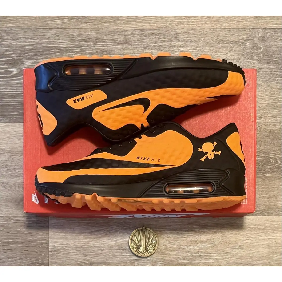 Nike Air Max 90 ‘hypervenom’ Bright Citrus IR1978-844 Men`s 8.5 Women’s 10