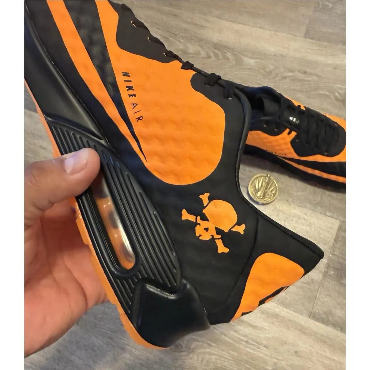Nike shoes - Nike Air Max 90 - Air Max - IR1978-844 - Bright Citrus / Black / Total Orange (UPC: 198731370841) 1