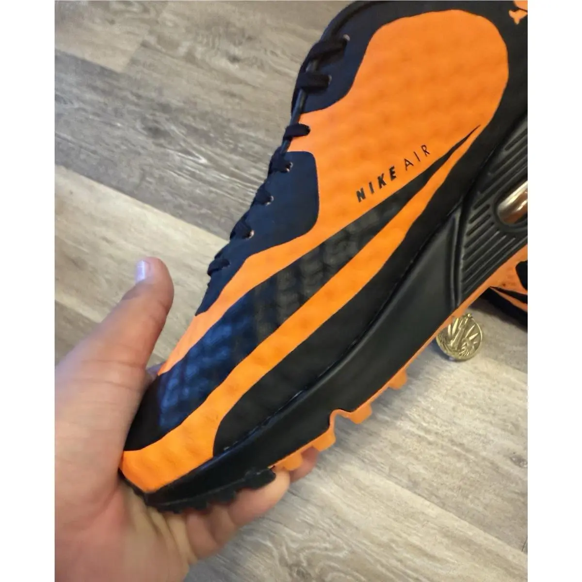 Nike shoes - Nike Air Max 90 - Air Max - IR1978-844 - Bright Citrus / Black / Total Orange (UPC: 198731370841) 2