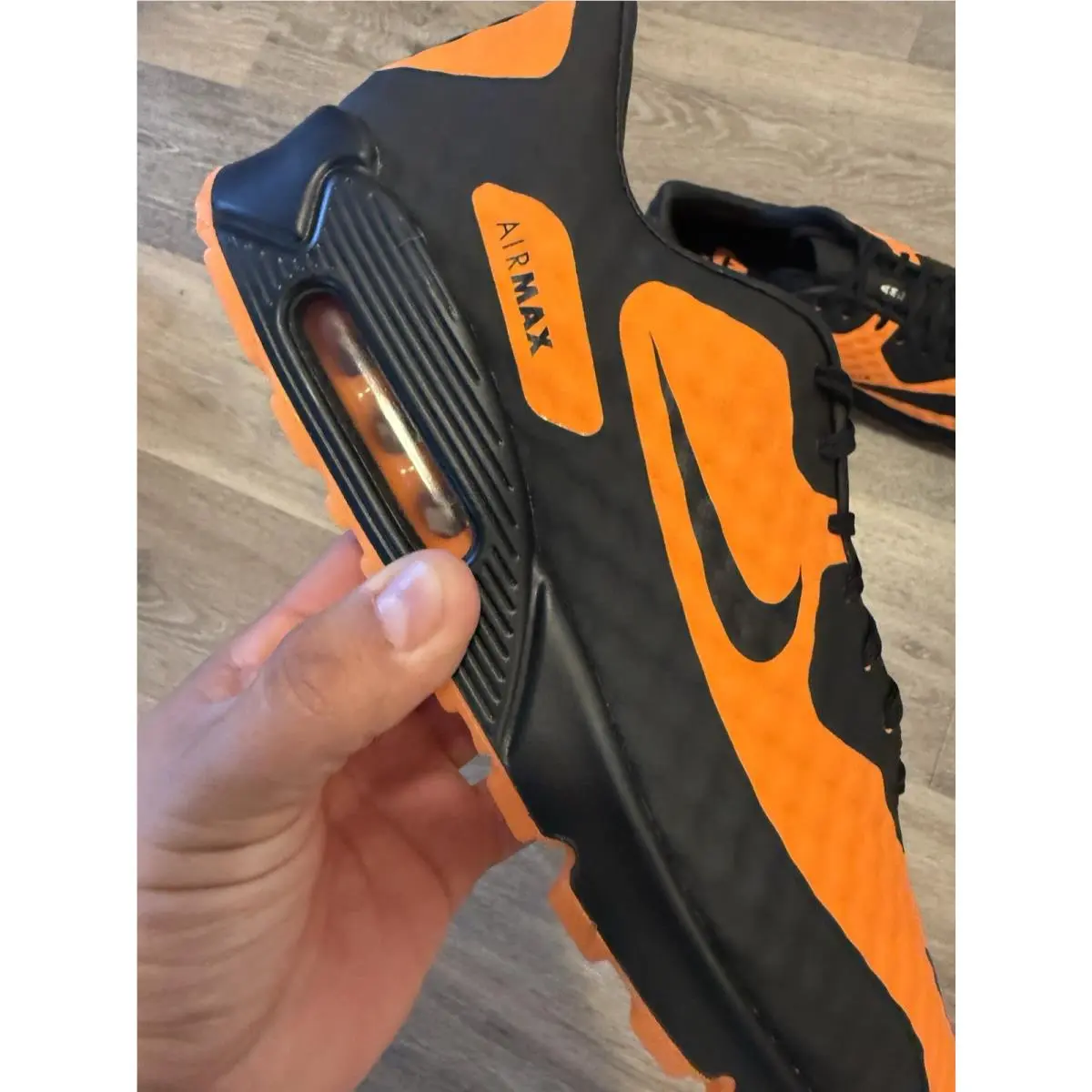 Nike shoes - Nike Air Max 90 - Air Max - IR1978-844 - Bright Citrus / Black / Total Orange (UPC: 198731370841) 7