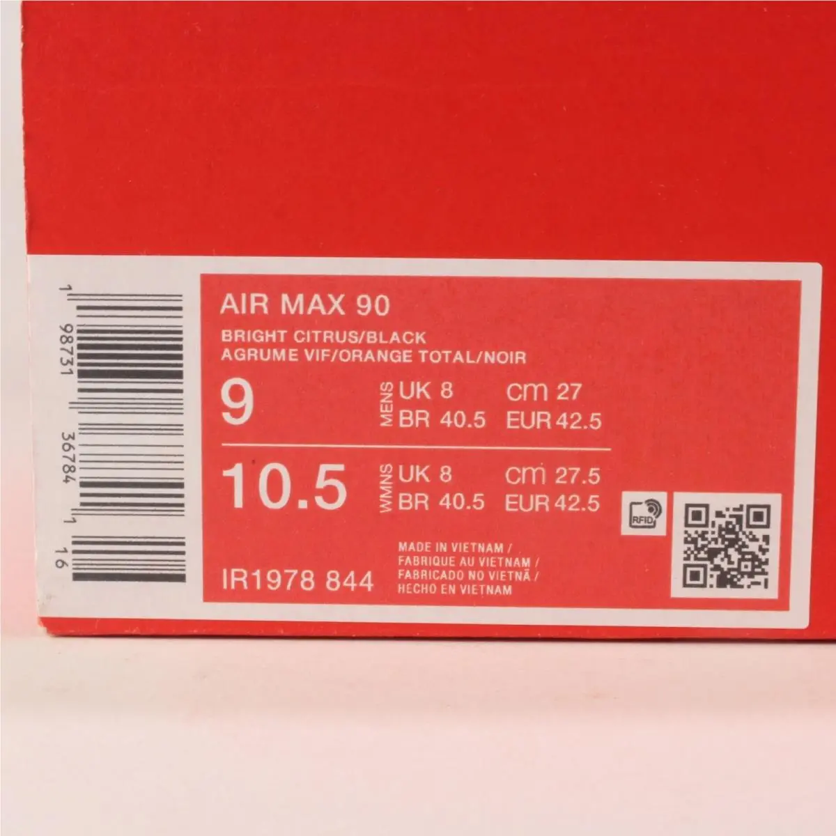 Nike shoes - Nike Air Max 90 - Air Max - IR1978-844 - Orange 8