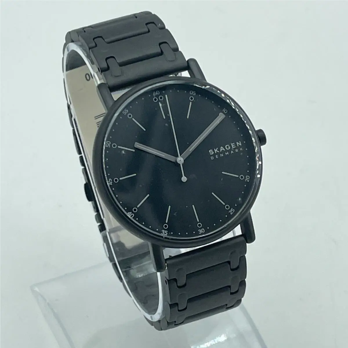 Skagen Signatur SKW6914 Mens Watch Black Stainless Steel Minimalist Dial