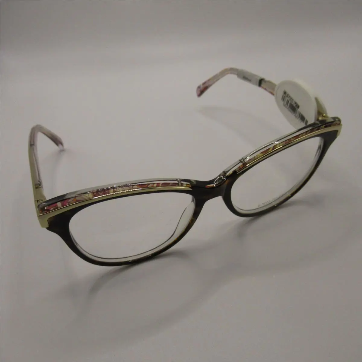 Emilio Pucci EP5038 052 Dark Havana Eyeglass Frames 53-16-135 Cat Eye Italy