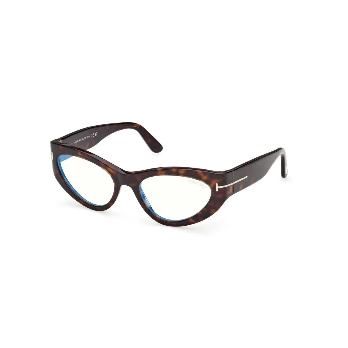 Tom Ford FT6134 B 052 BB Dark Havana 55 mm Women`s Eyeglasses