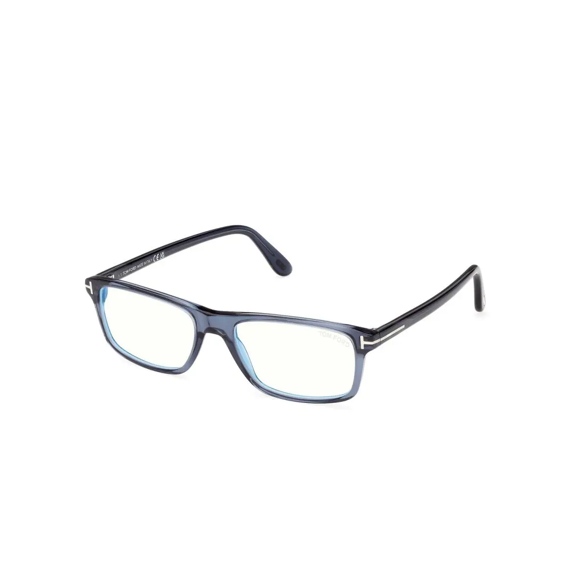 Tom Ford FT6119 B 090 BB Shiny Blue 53 mm Men`s Eyeglasses