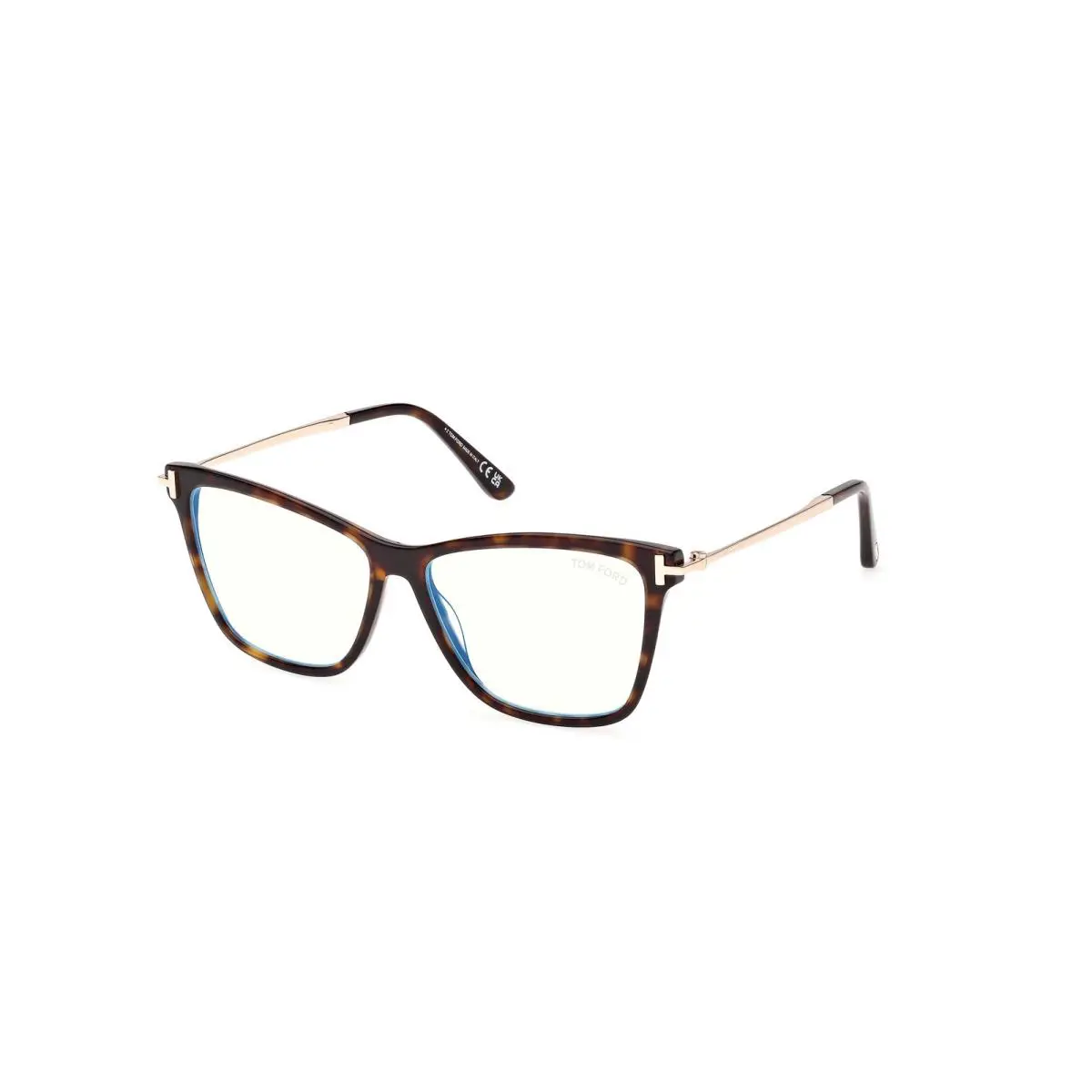 Tom Ford FT6097 B 052 BB Dark Havana 53 mm Women`s Eyeglasses