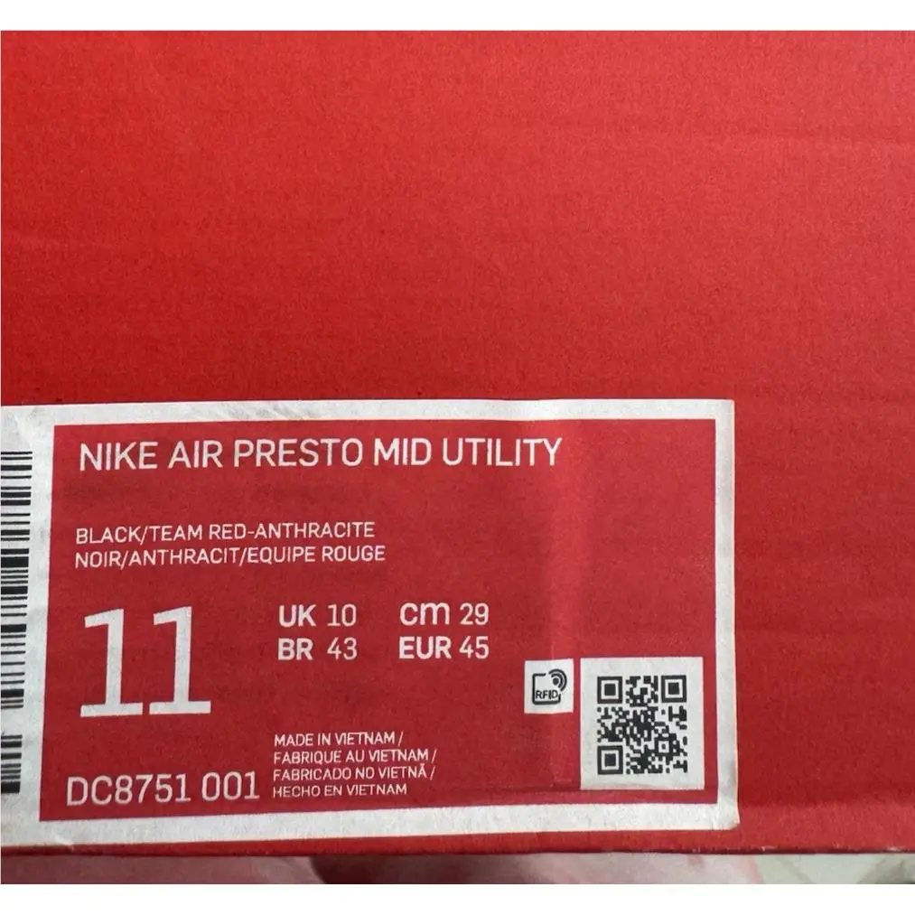 Nike shoes - Nike Air Presto - Air Presto - DC8751-001 - Black (UPC: 195243989929) 6