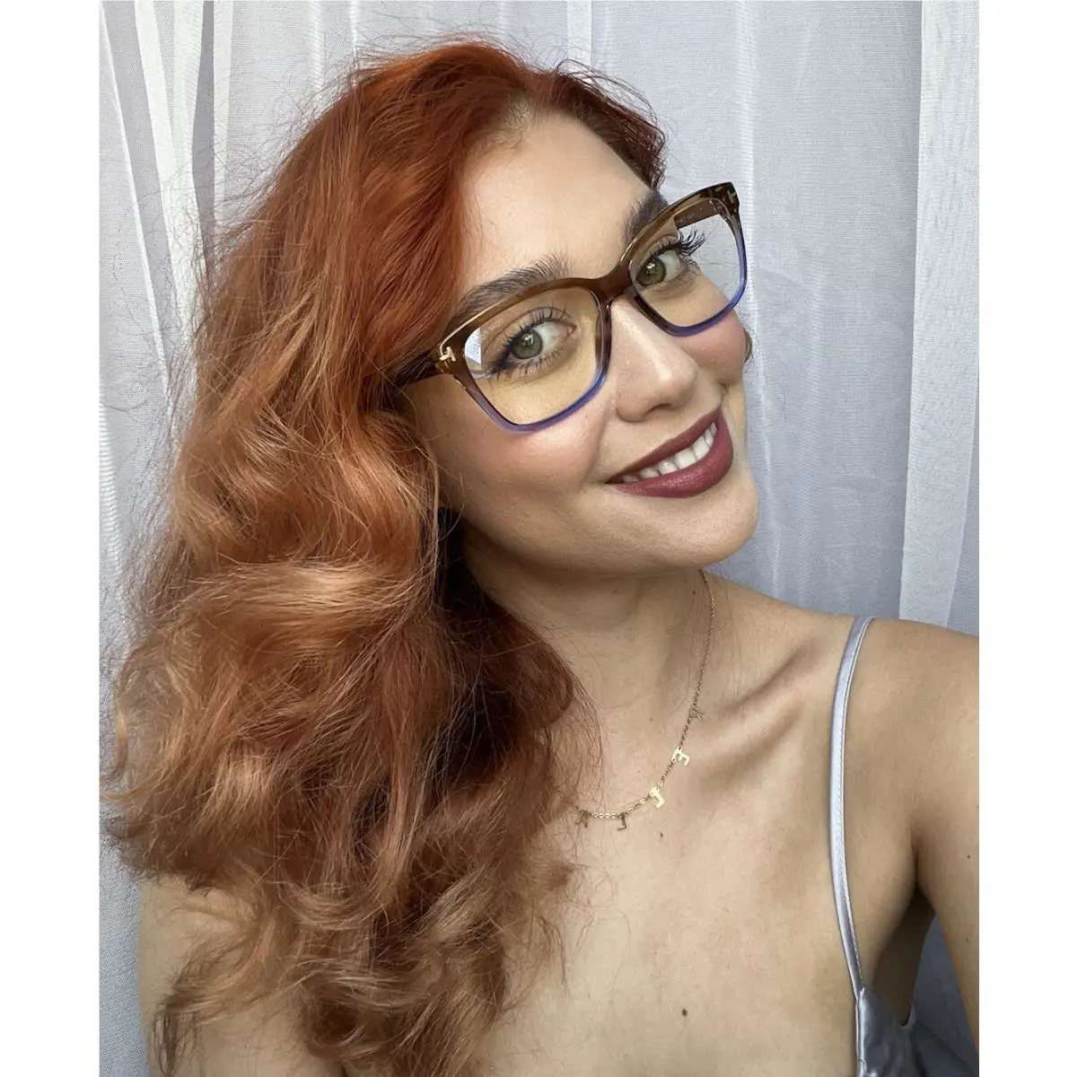 Tom Ford TF FT 5597-F-B 047 56mm Oversized Women`s Eyeglasses Frame 56-15-140