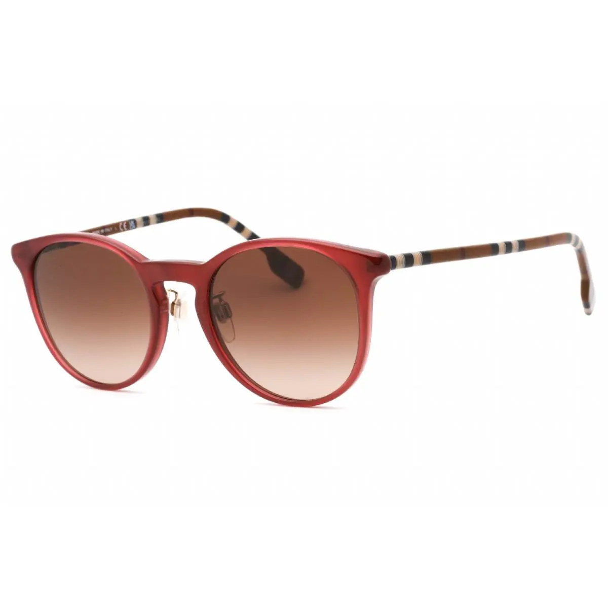 Burberry BE4380-401813-51 Sunglasses Frame Size 51mm 140mm 21mm Burgundy Women