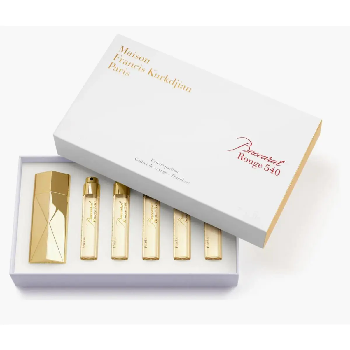 Maison Francis Kurkdjian Baccarat Rouge 540 Edp Travel Set 5 x 11ml