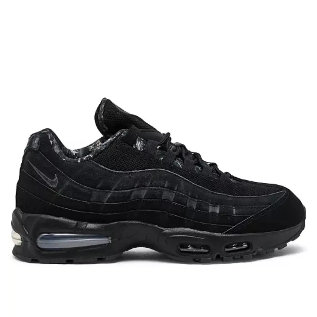 Size 13 - Nike Air Max 95 Black Big Bubble Mens - Black