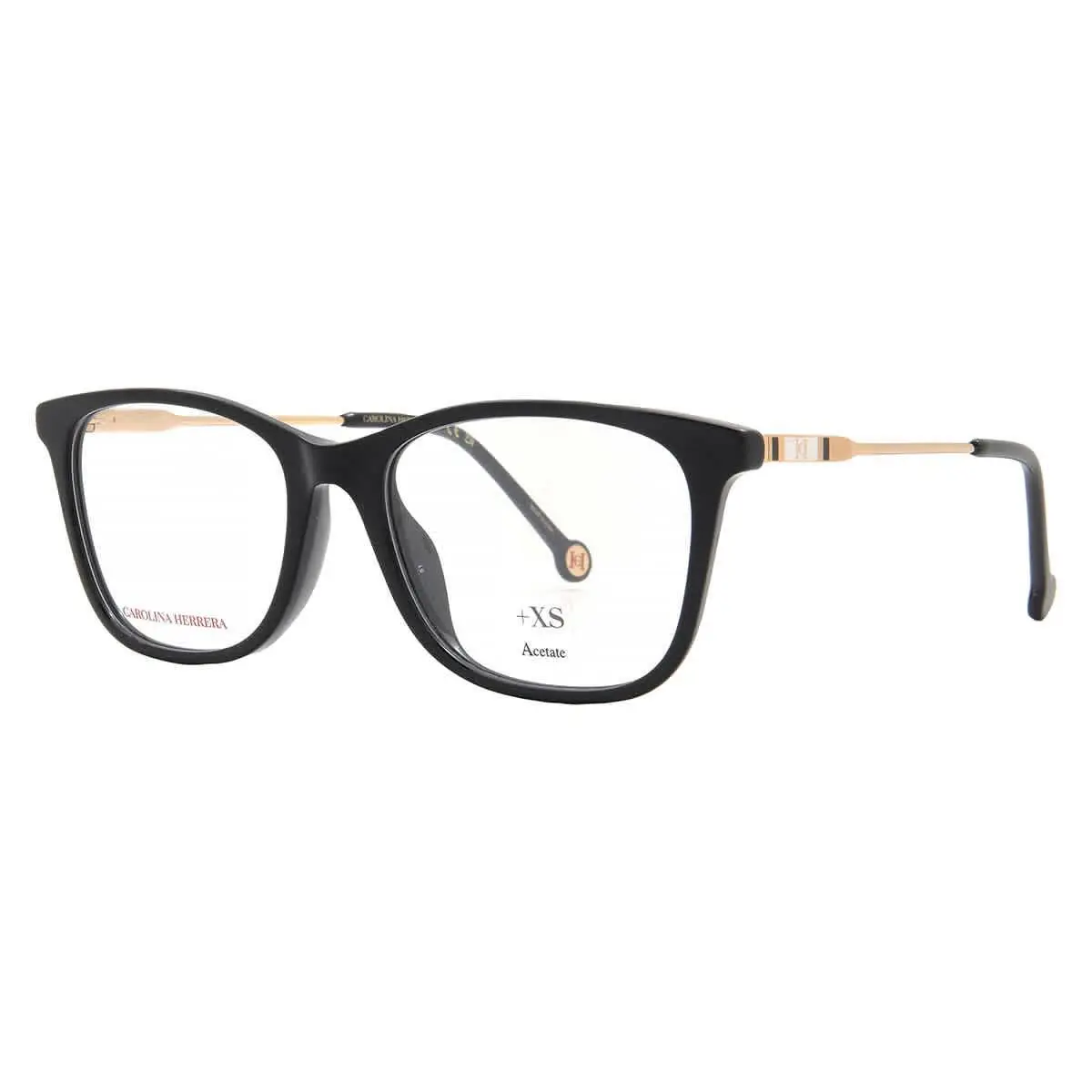 Carolina Herrera Demo Square Ladies Eyeglasses Her 0118/G 0807 52 Her 0118/G