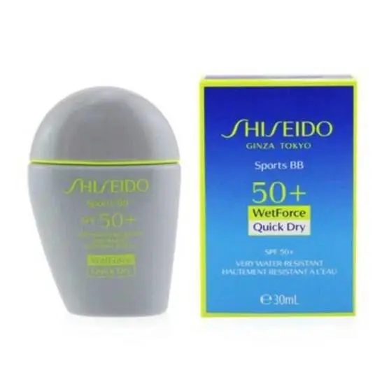 Shiseido Sports BB Wetforce Quick Dry Spf 50+ 1 oz / 30ml - Light