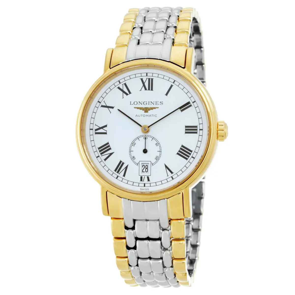 Longines Presence Automatic White Dial Men`s Watch L4.904.2.11.7