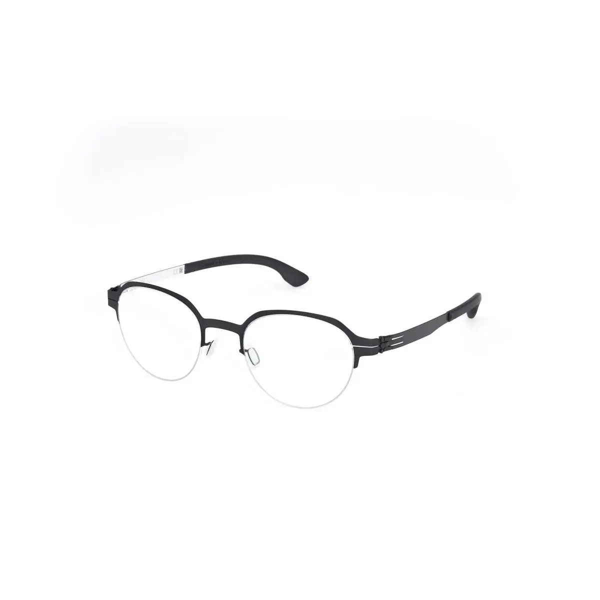 IC Berlin Ari Small IC5161 Eyeglasses Eye Glasses 004 Black White - Frame: Black/White
