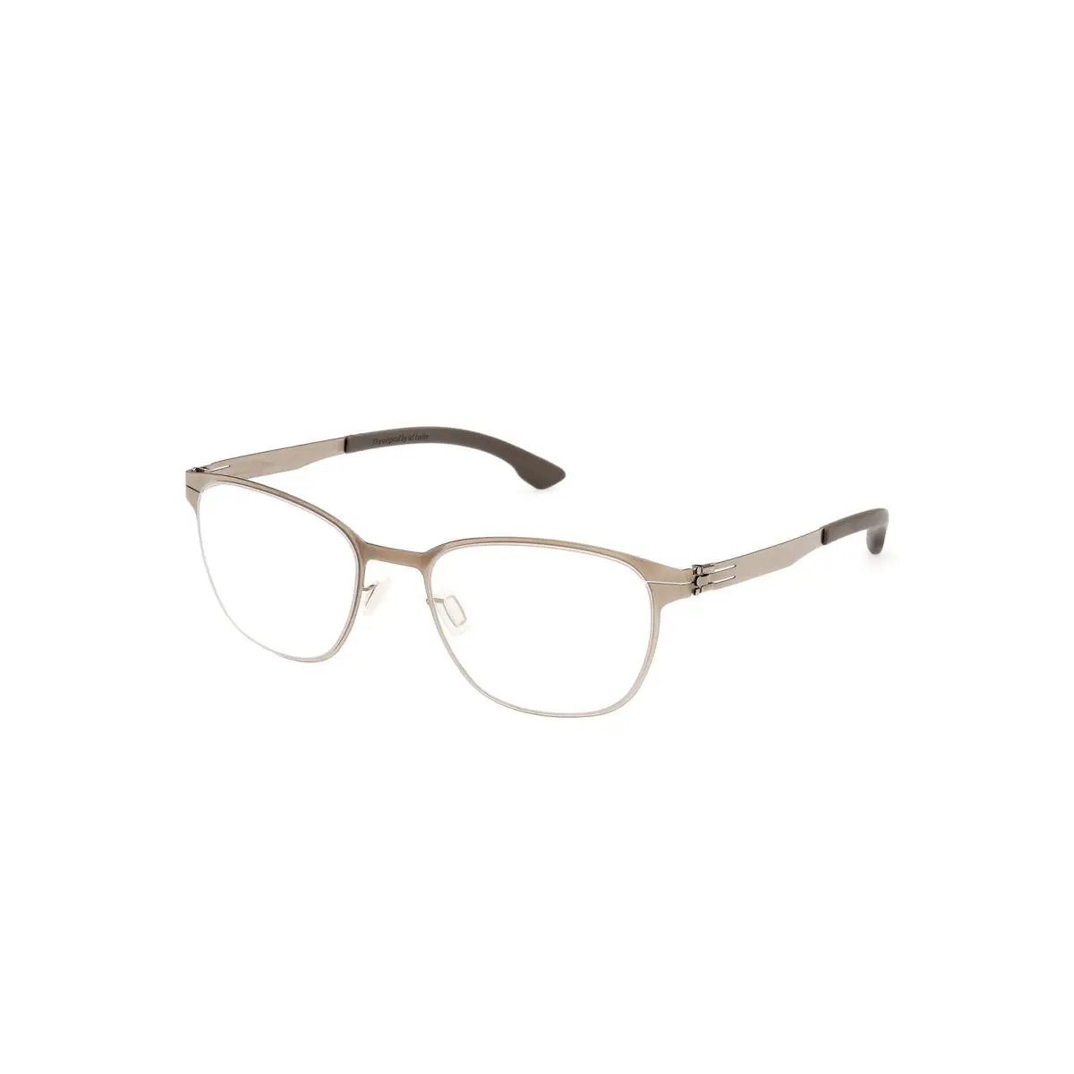 IC Berlin Luka IC5034 Eyeglasses Eye Glasses 035 Light Bronze 53 - Frame: Matte Light Bronze, Lens: Clear Lens, Code: 035