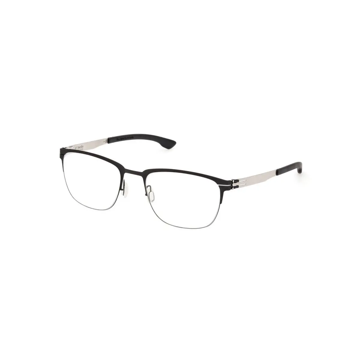 IC Berlin The Lone Wolf Large IC5064-D Eyeglasses Eye Glasses 02A Black Authent