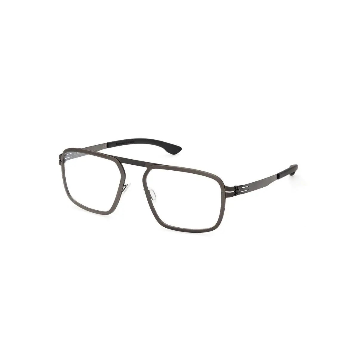 IC Berlin Rhodium IC5052 Eyeglasses Eye Glasses 001 Black 54 Unis