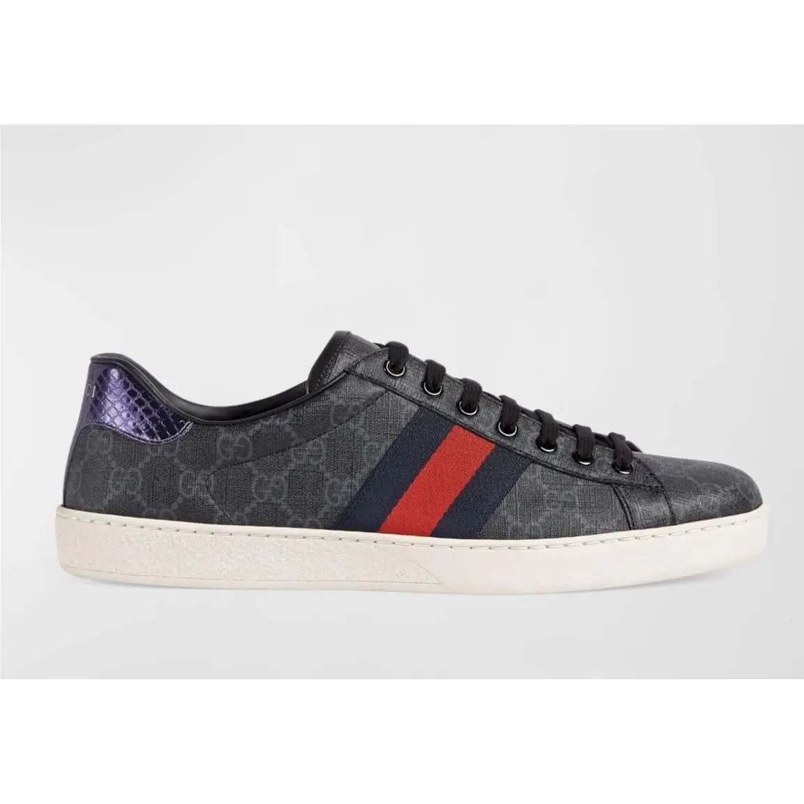Gucci Ace GG with Web Sneakers Size US 12.5/EU 45.5