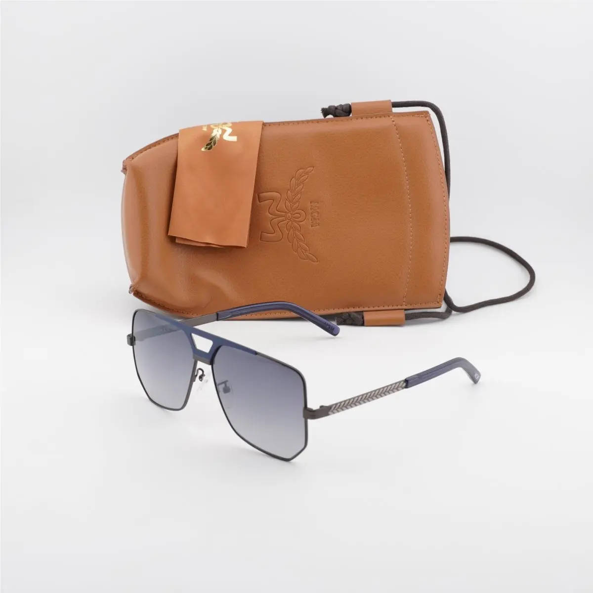 Mcm MW0023-H 13B Matte Dark Ruthenium/shiny Blue/grey Gradient 59-13-145
