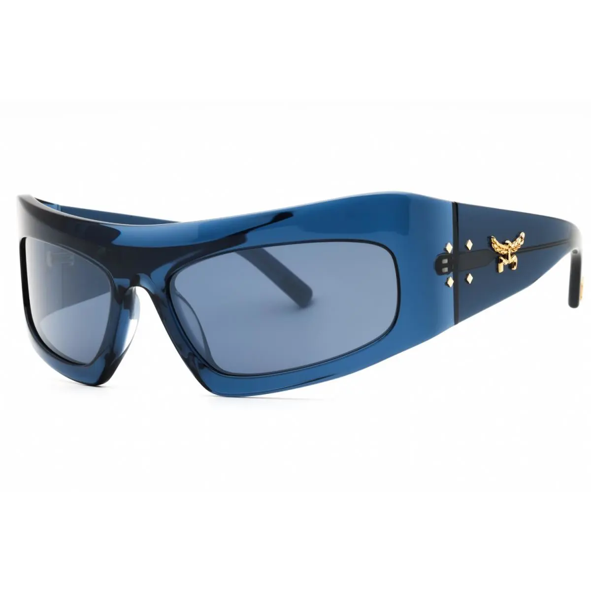 Mcm MW01-90X-64 Sunglasses Frame Size 64mm 120mm 19mm Blue Unisex