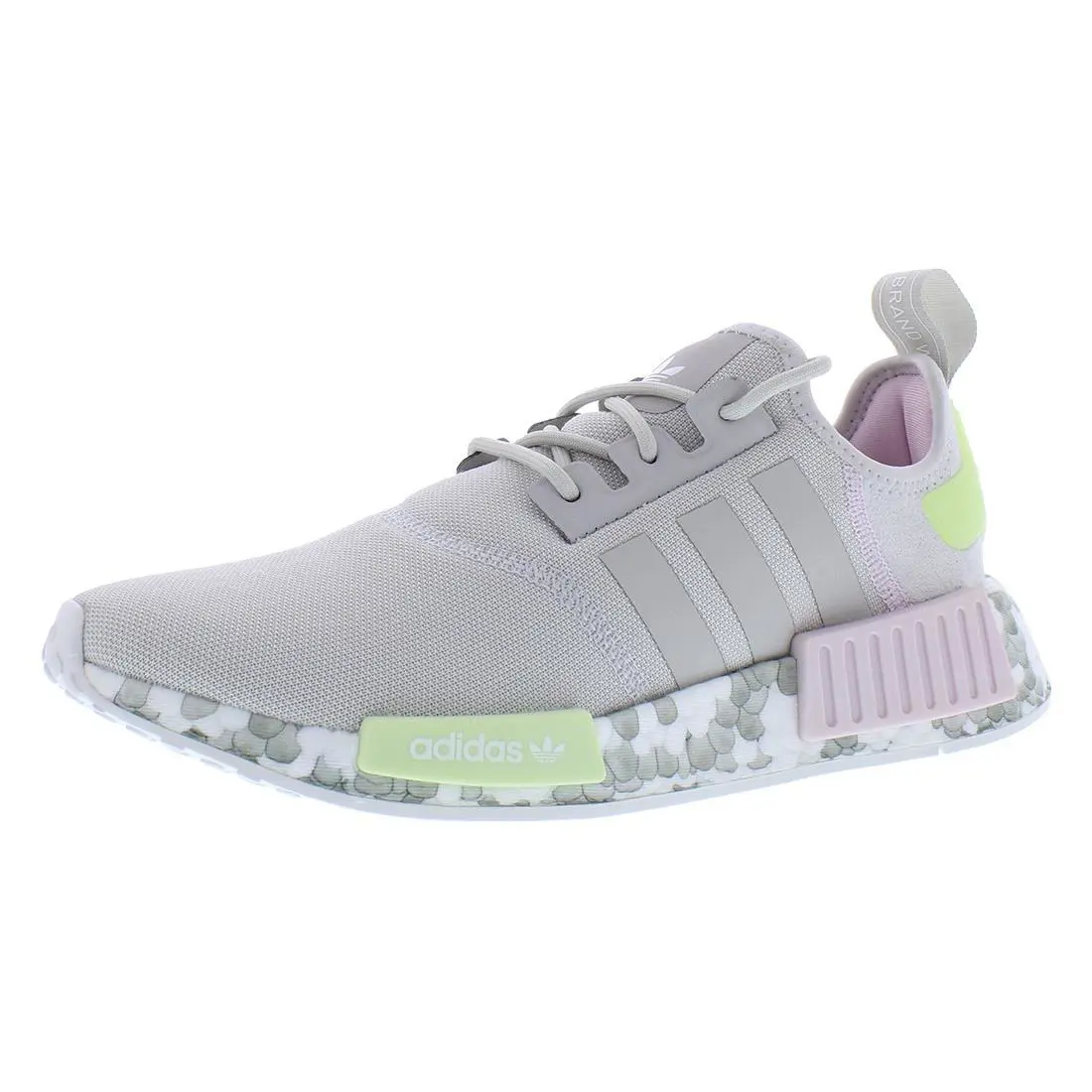 Adidas Nmd R1 Womens Shoes Size 6.5 Color: Grey/pink/white