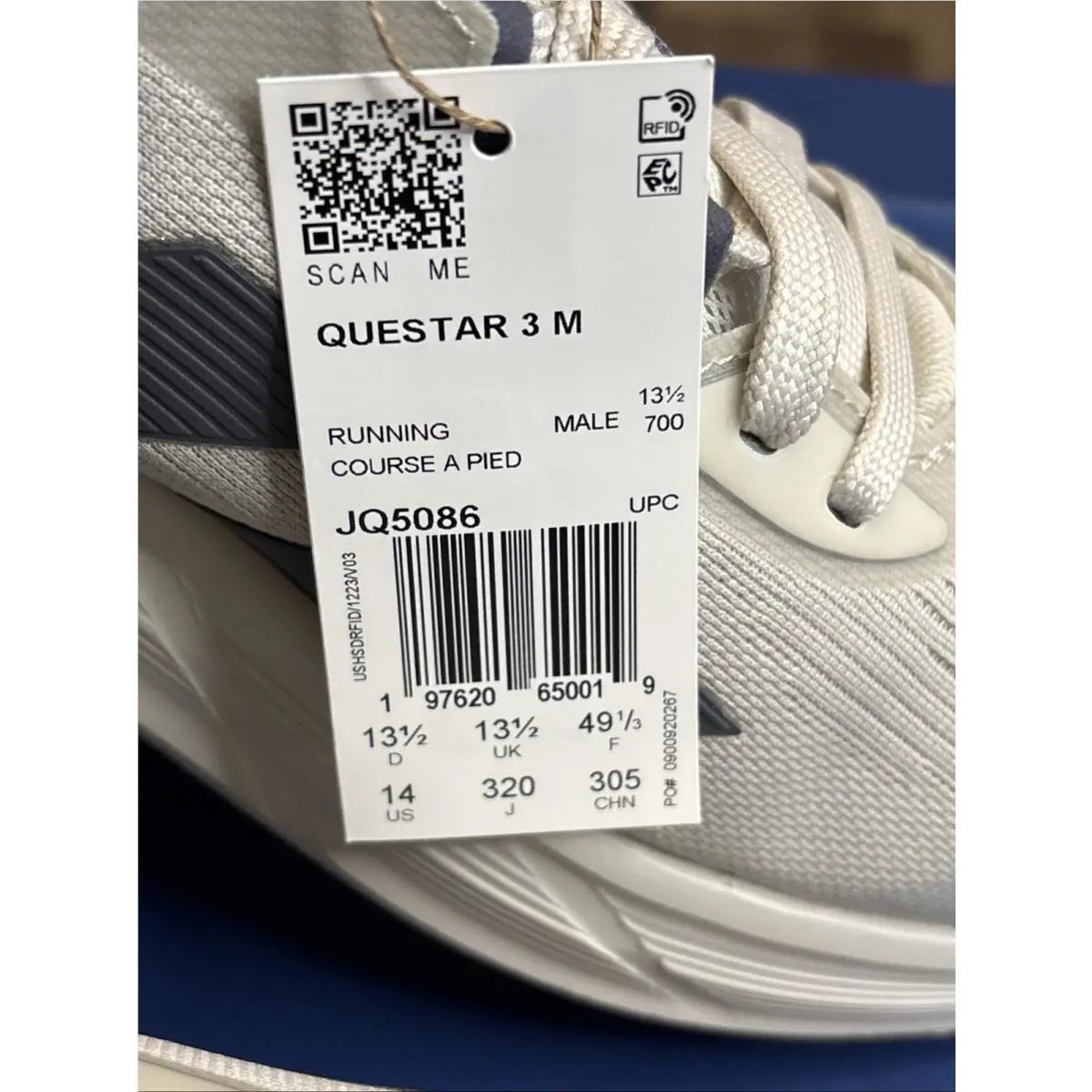 Adidas shoes - adidas Questar 3 - Questar - JQ5086 - Gray 5