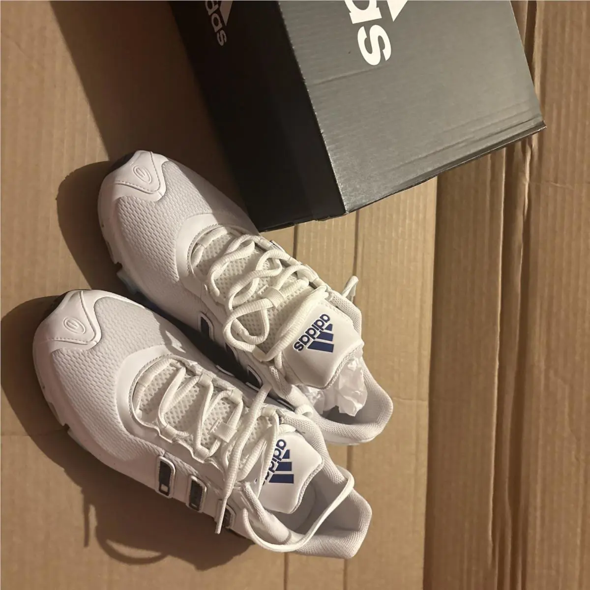 Adidas shoes - adidas Megaride Lace Up - Megaride Lace - JQ7834 - Blue, White 5