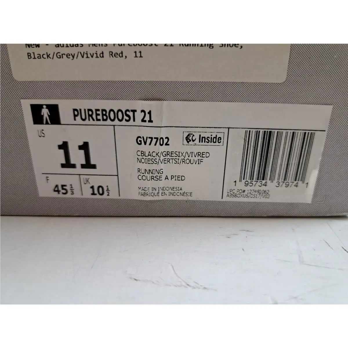 Adidas shoes - adidas PureBoost 21 - PureBoost - Black 5