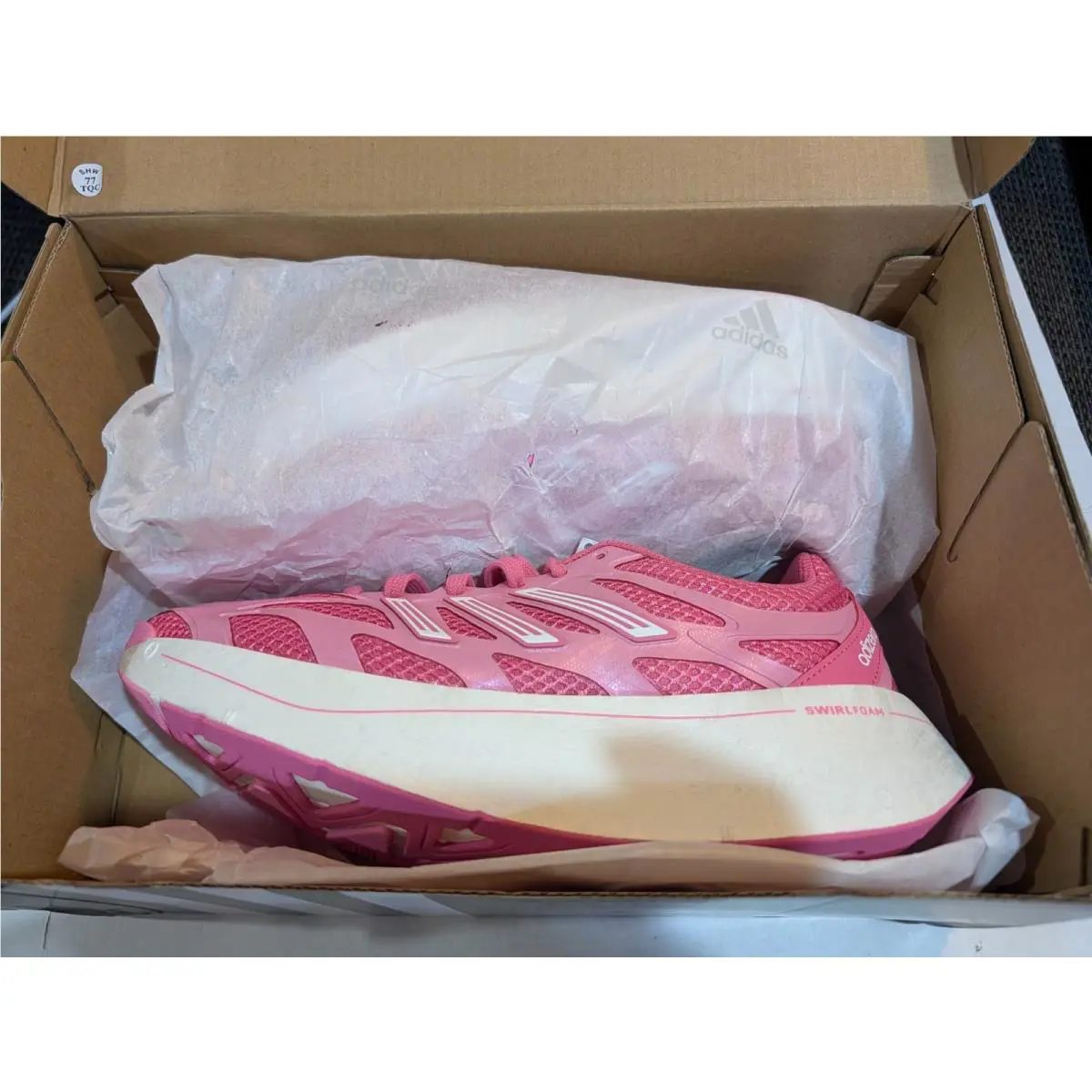 Adidas Adizero Aruku J Pink Comfy Athletic Shoes JP6867 Size 6.5