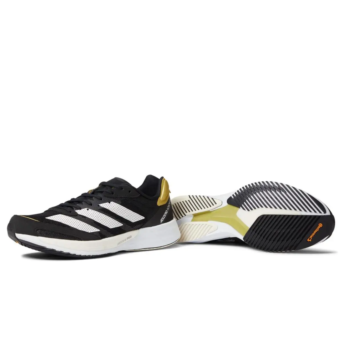 Adidas Adizero Adios 6 Black Gold Metallic Women Size 11