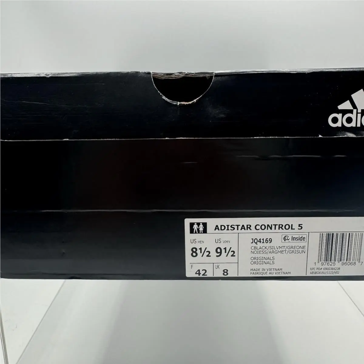 Adidas shoes - adidas Adistar Control 5 - Adistar Control - JQ4169 - Black 4