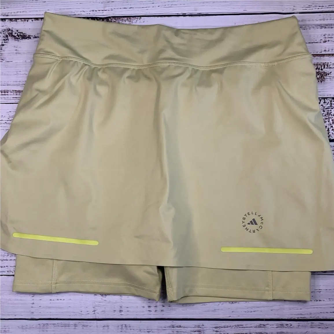 Adidas by Stella Mccartney Truenature Golf Skort JG1006 Yellow Women’s XL