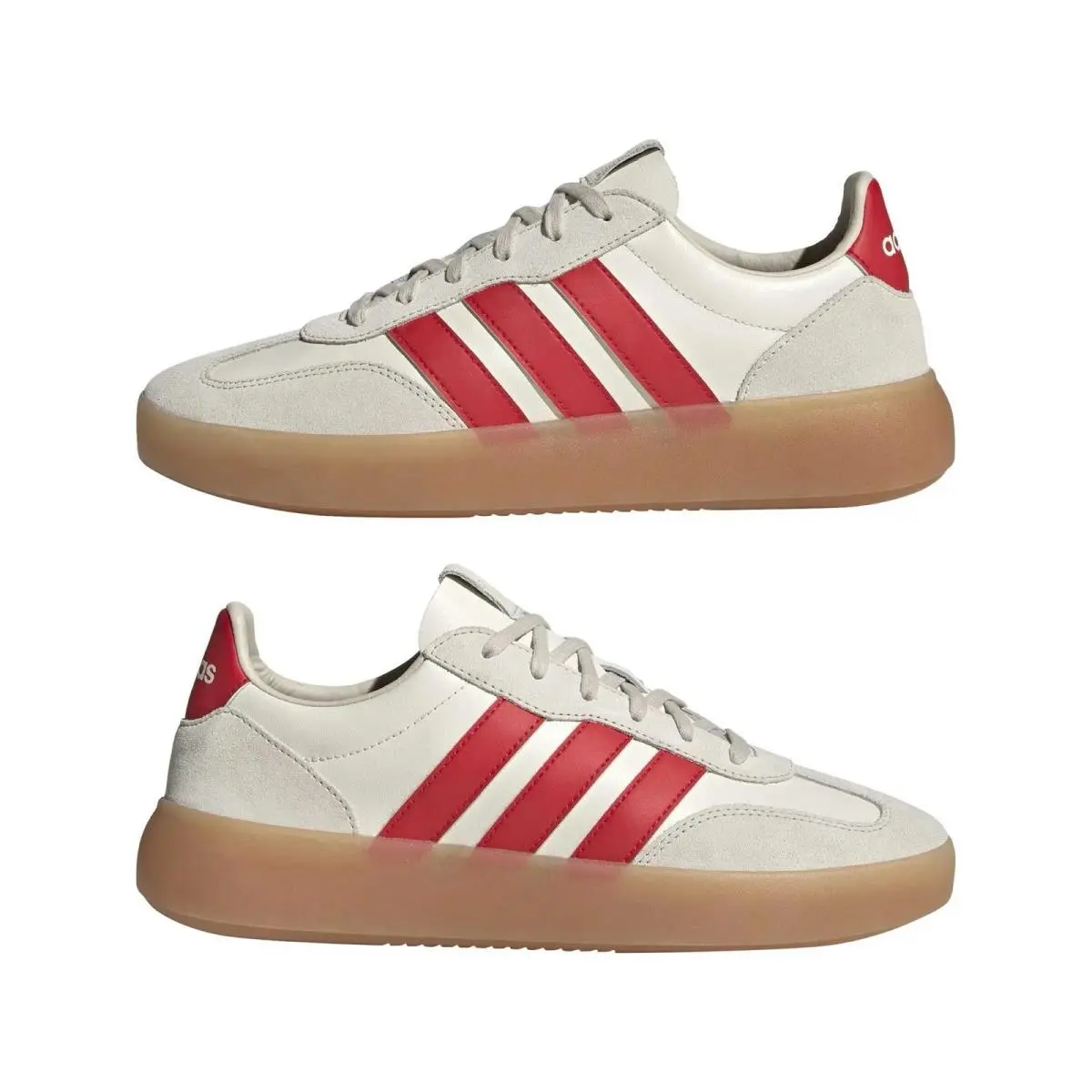 Mens Adidas Barreda Decode Lux Shoes JR1231 Better Scarlet Alumina 13