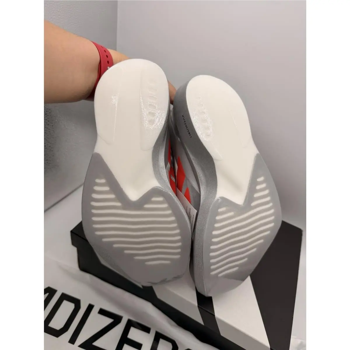 Adidas shoes - adidas adizero adios Pro Evo 2 - JR7259 - Silver, Manufacturer: Silver Metallic/Lucid Red/Grey Two 5
