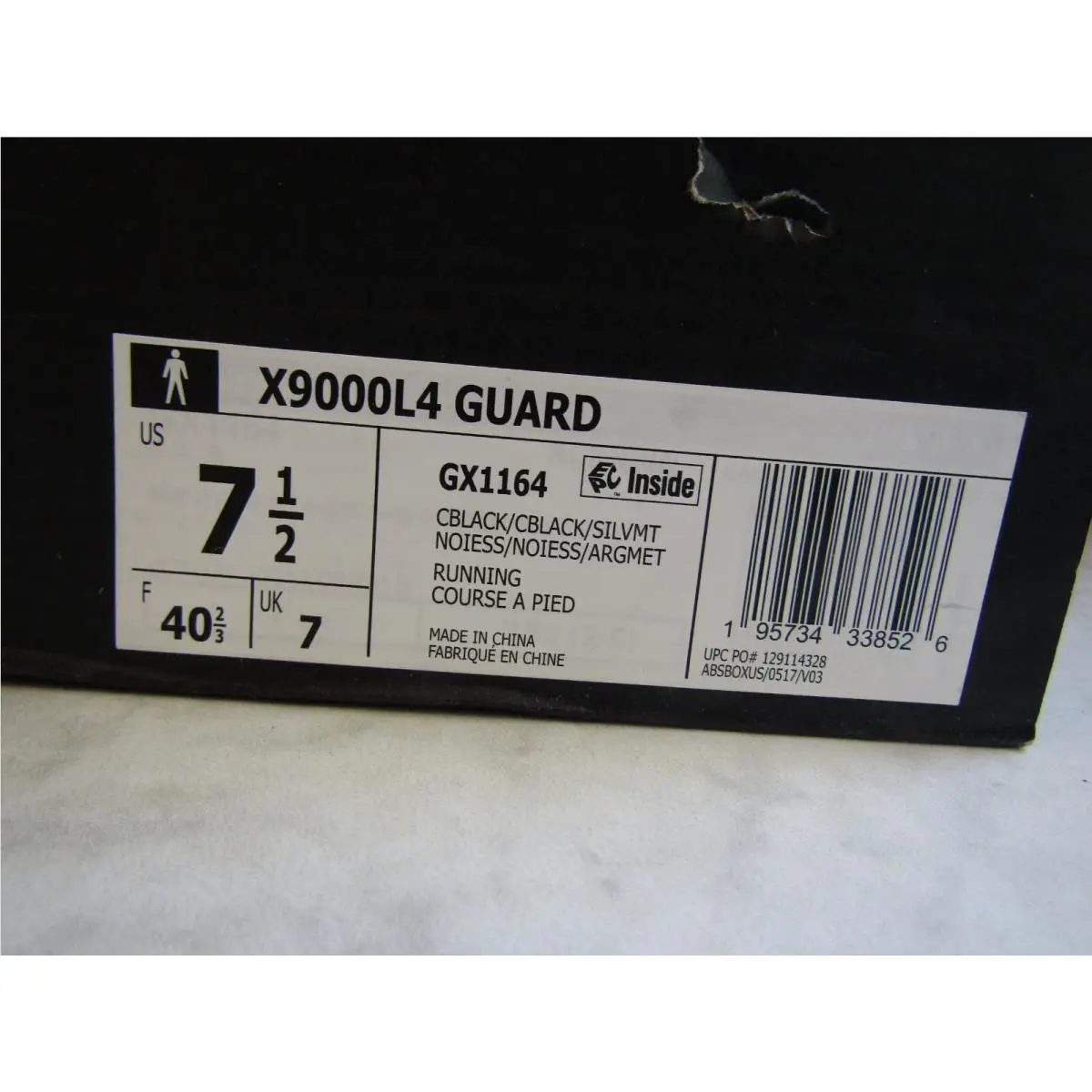 Adidas shoes - Adidas X9000L4 Guard - Guard - 19573433852 - Black 6