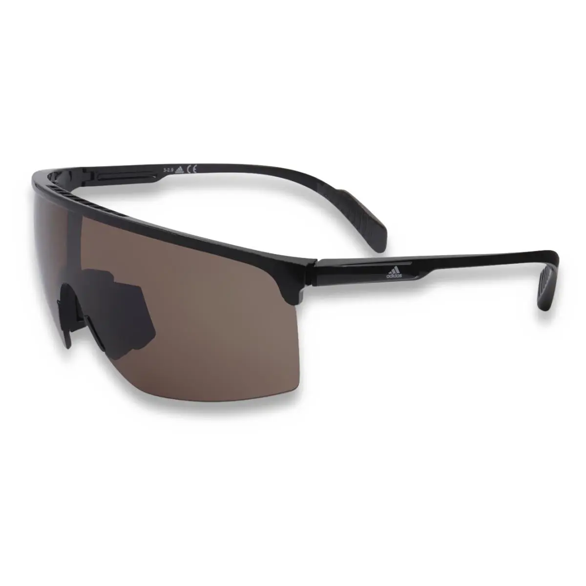 Adidas Sport SP0005 Sunglasses - Shiny Black / Brown - 47387-SUN2