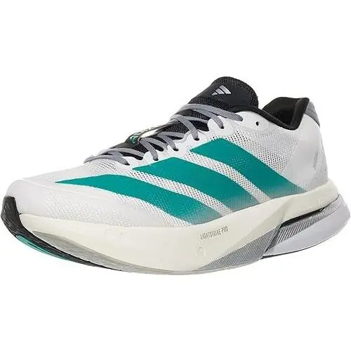 Adidas Adizero Boston 13 Running Shoes Unisex JR4793 Mens 8.5/Womens 9.5/UK 8 - White