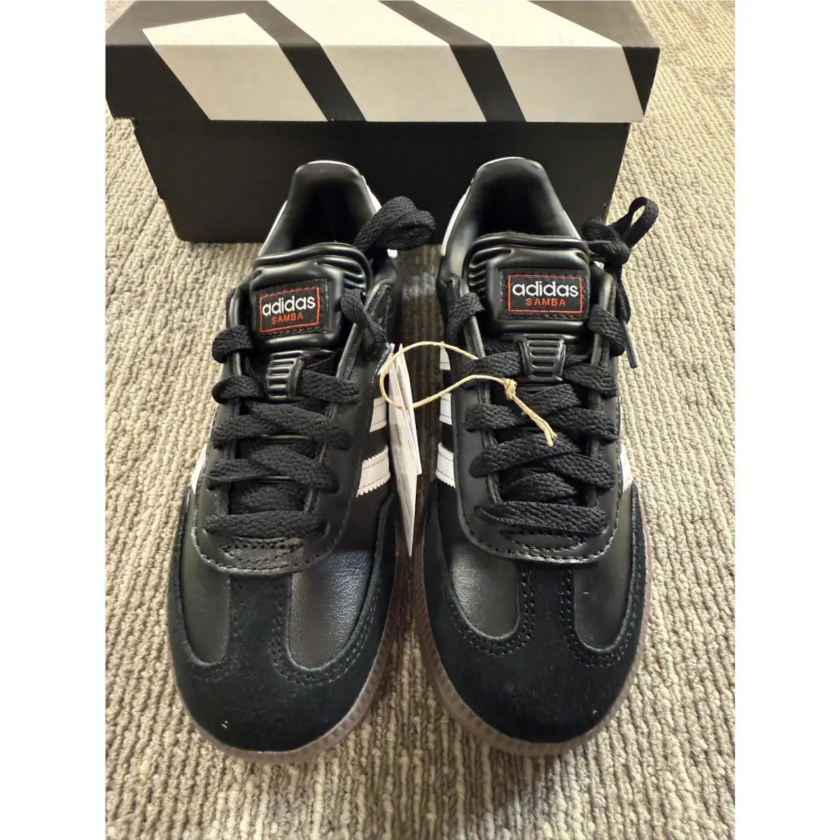 Adidas shoes - adidas Samba J - Samba - Black 1