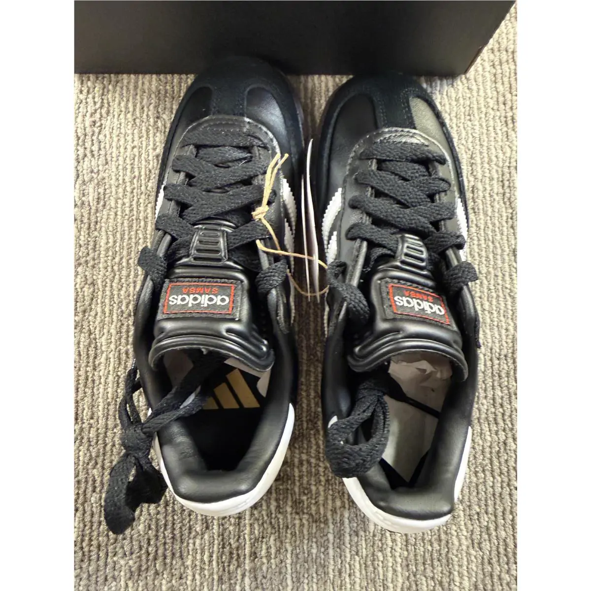 Adidas shoes - adidas Samba J - Samba - Black 4