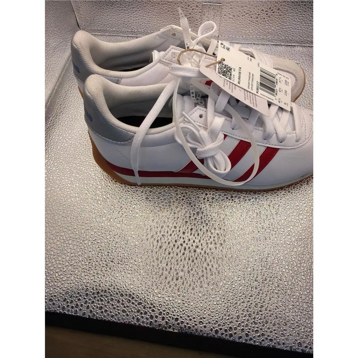 Adidas shoes - Runvista - Runvista - KI6037 - White/Red 2