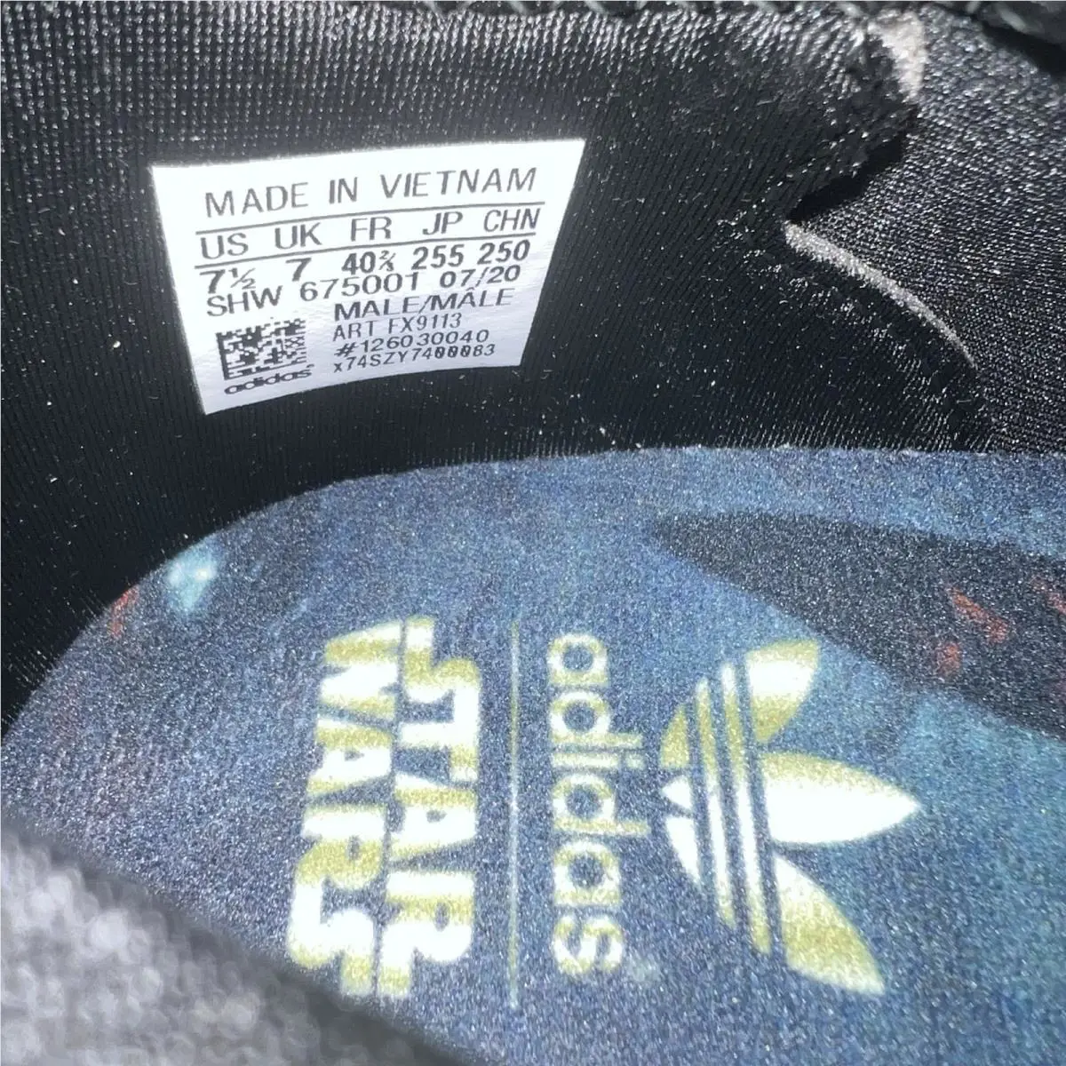 Adidas shoes - Star Wars x ZX 2K Boost - Black 8