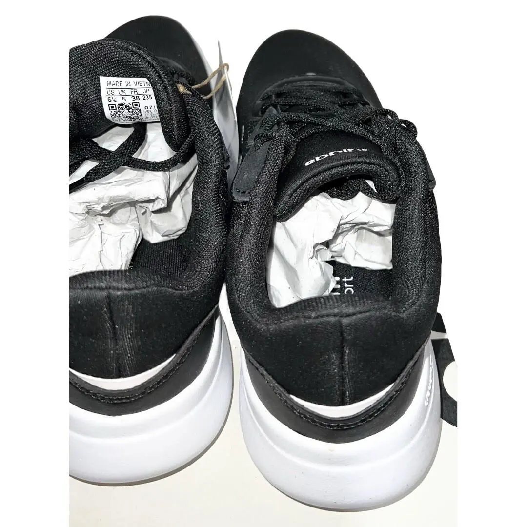 Adidas shoes - adidas QT Racer - Racer - Black, White 9